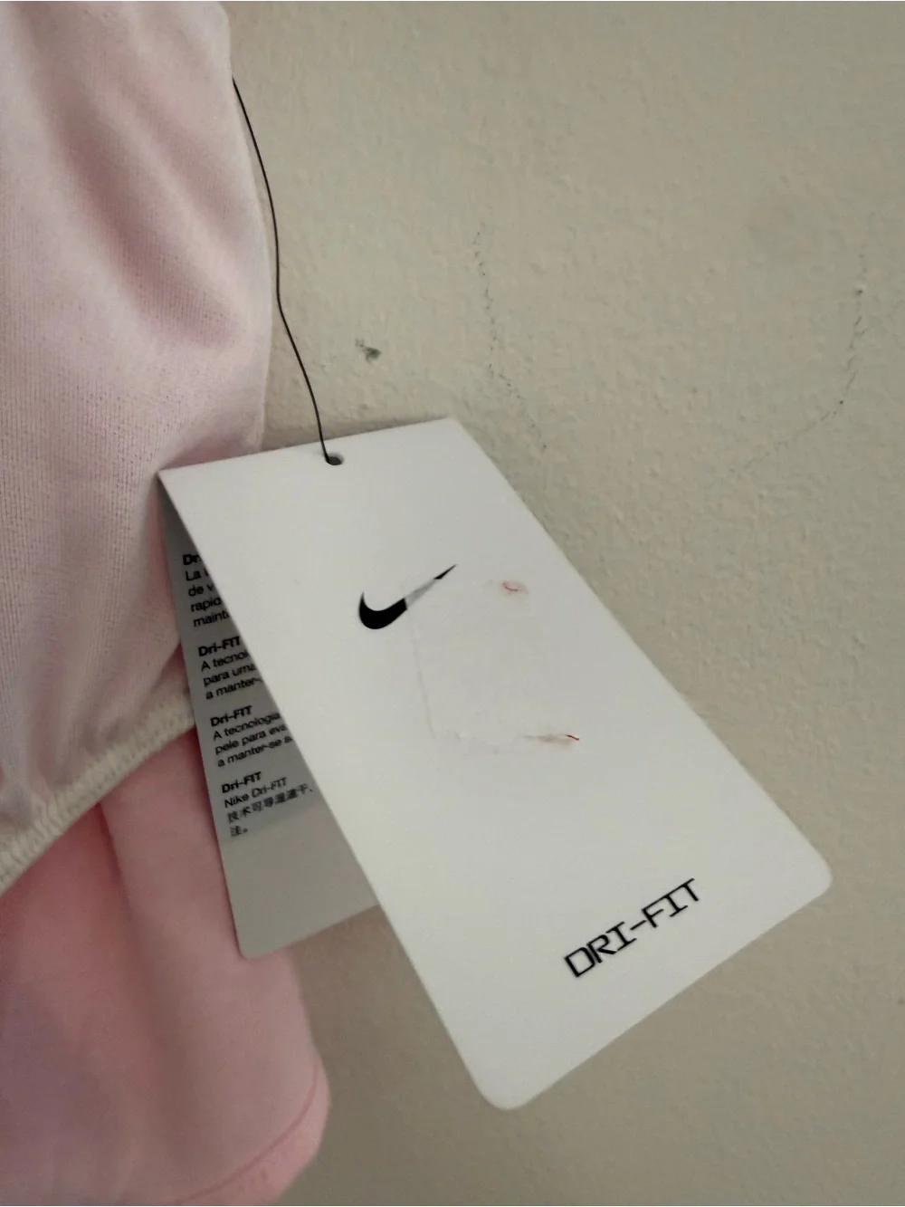 Nike Girls Dri-FIT Pink Athletic Running Shorts L 6-7 NWT Lined